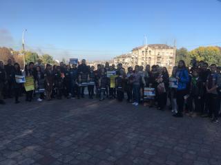 У Кам’янському пройшла загальнонаціональна інформаційна кампанія «Хода за свободу»